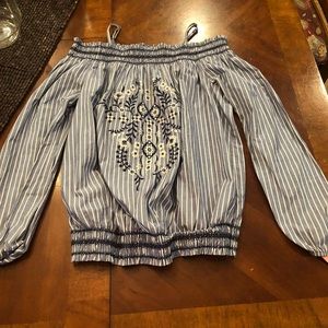 Off the shoulder top